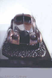 Skulptur: Bugatti T57 'Atlantic'(Vorderansicht)