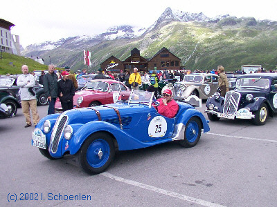 BMW 328 MM, Bj. 1937, 110 PS, 2 l, (Gedeon Burkhard/Leopold Prinz von Bayern)