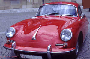 roter Porsche 356